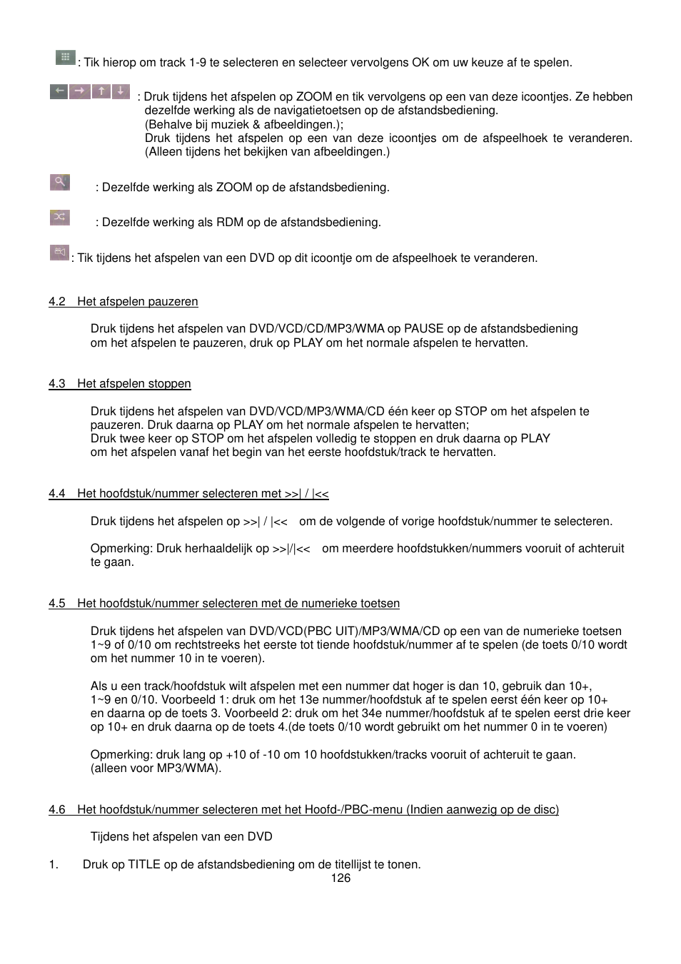 Lenco CS-470 DVD User Manual | Page 127 / 141