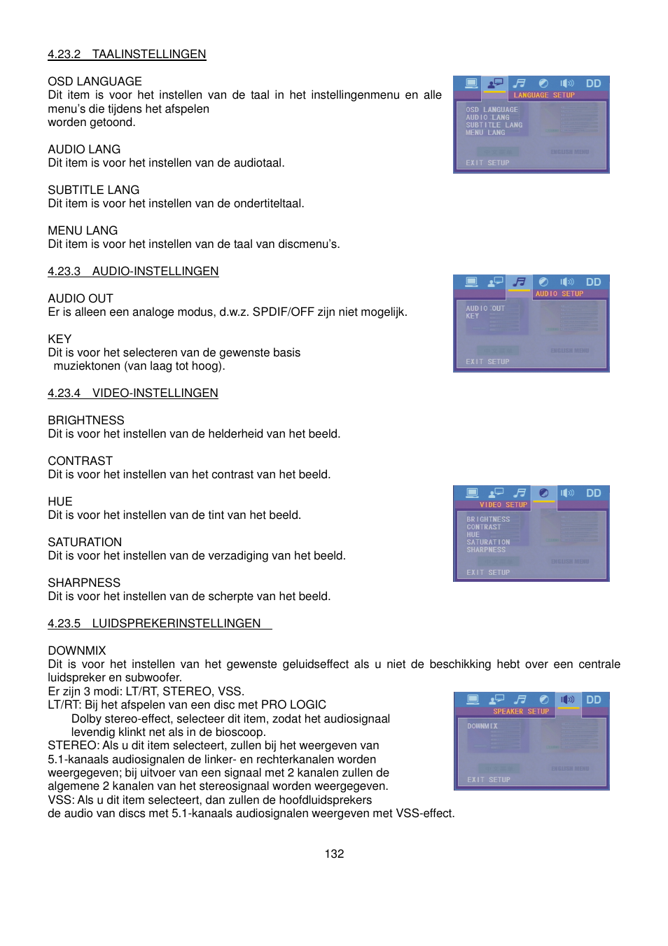 Lenco CS-470 DVD User Manual | Page 133 / 141