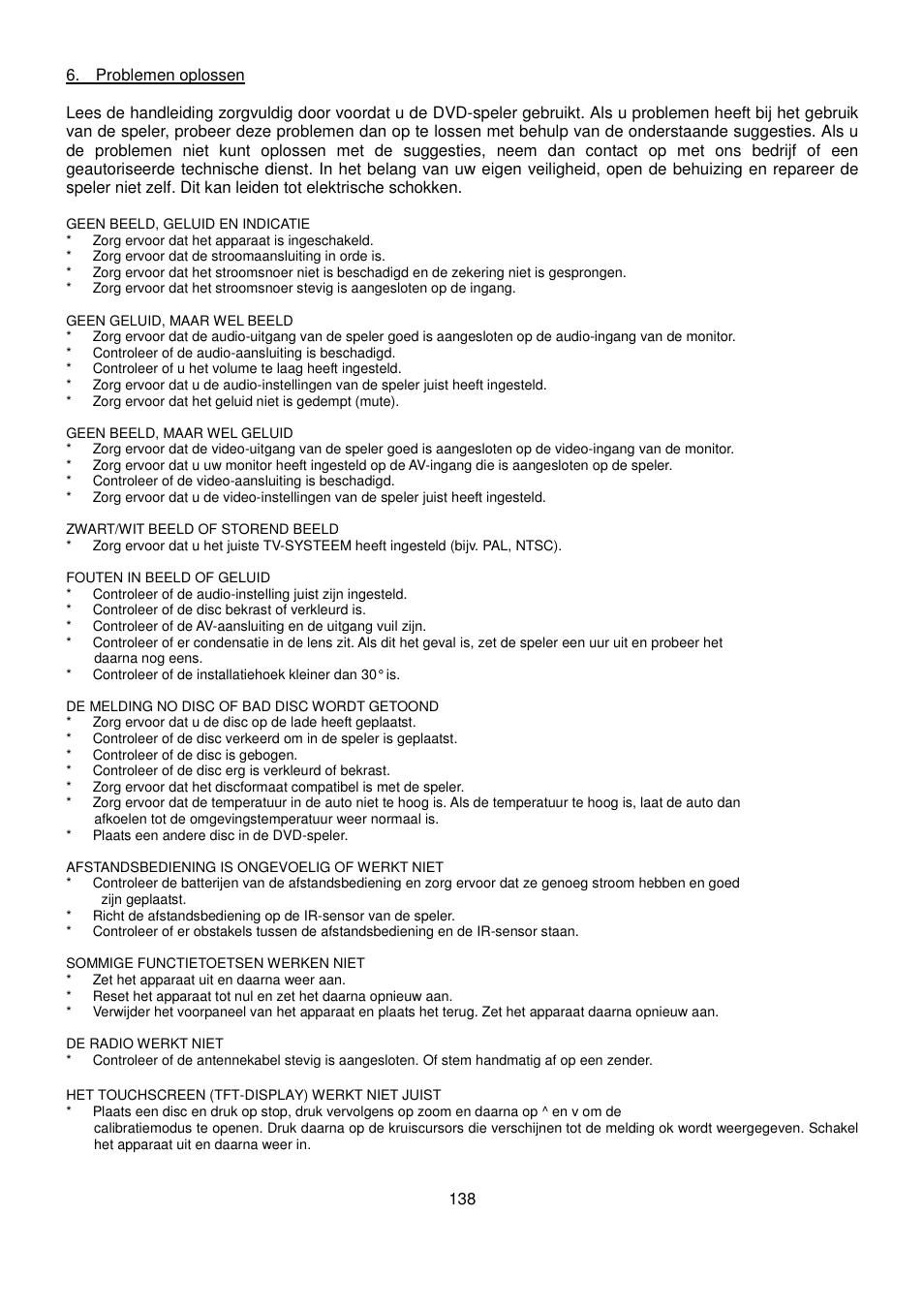 Lenco CS-470 DVD User Manual | Page 139 / 141