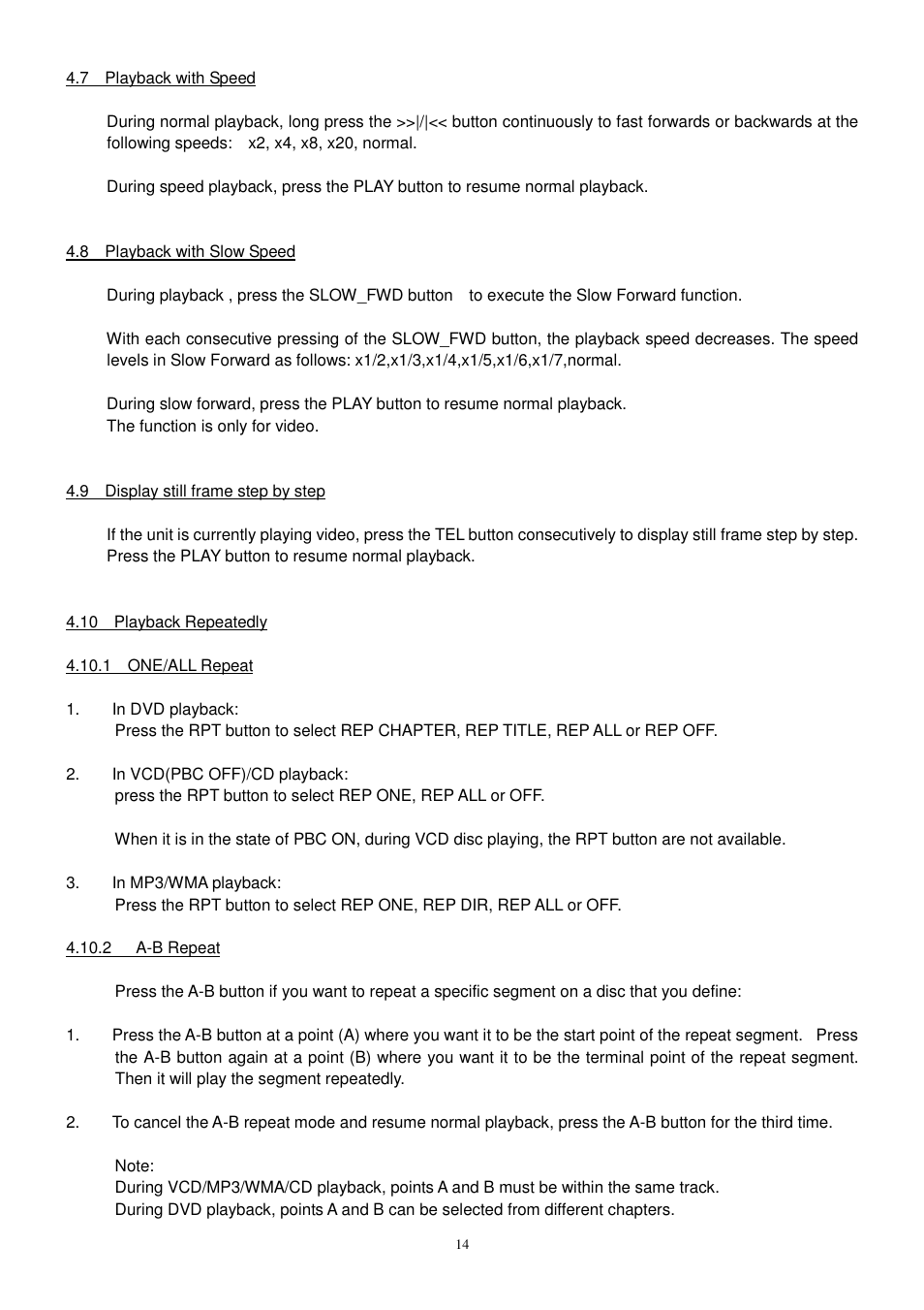 Lenco CS-470 DVD User Manual | Page 15 / 141