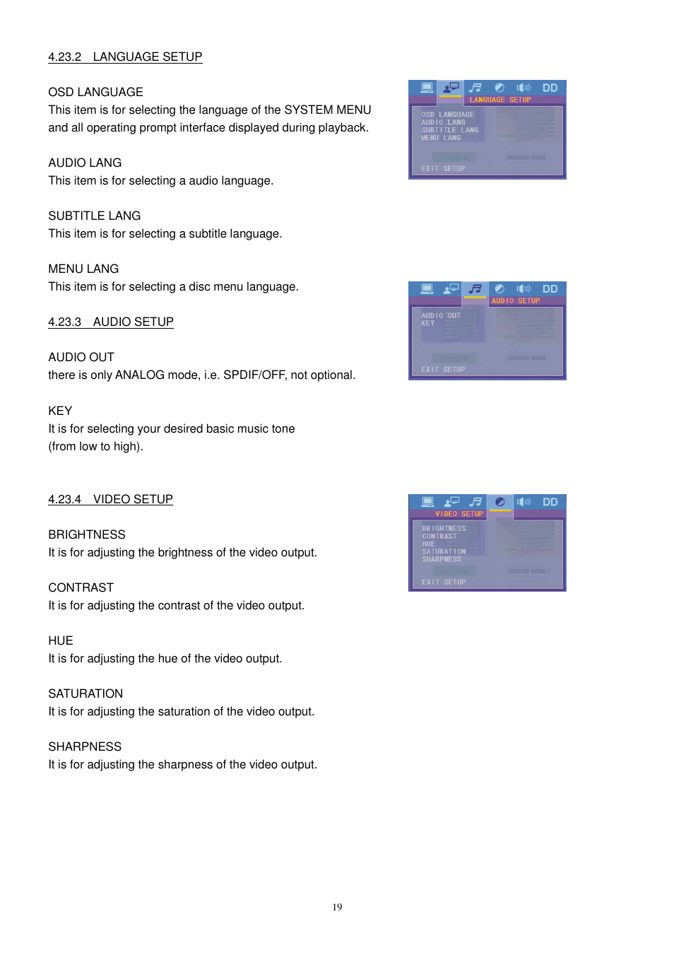 Lenco CS-470 DVD User Manual | Page 20 / 141