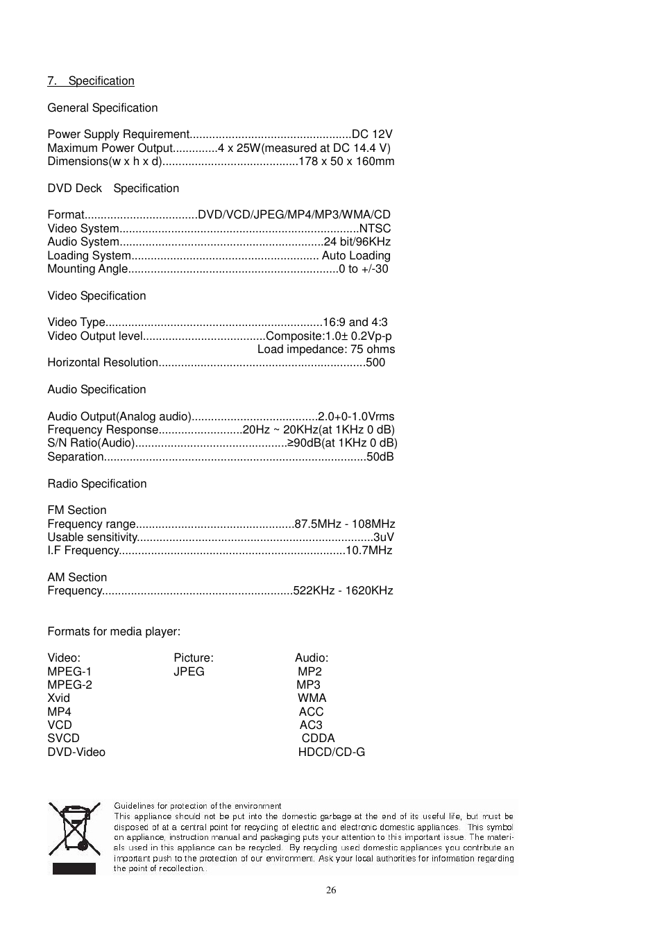 Lenco CS-470 DVD User Manual | Page 27 / 141
