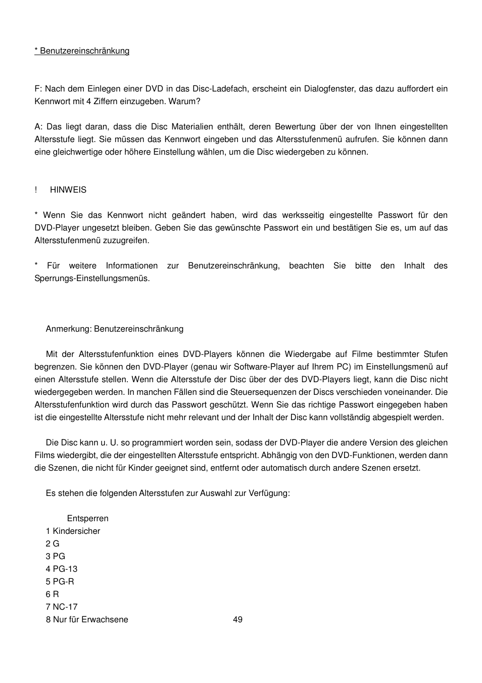 Lenco CS-470 DVD User Manual | Page 50 / 141