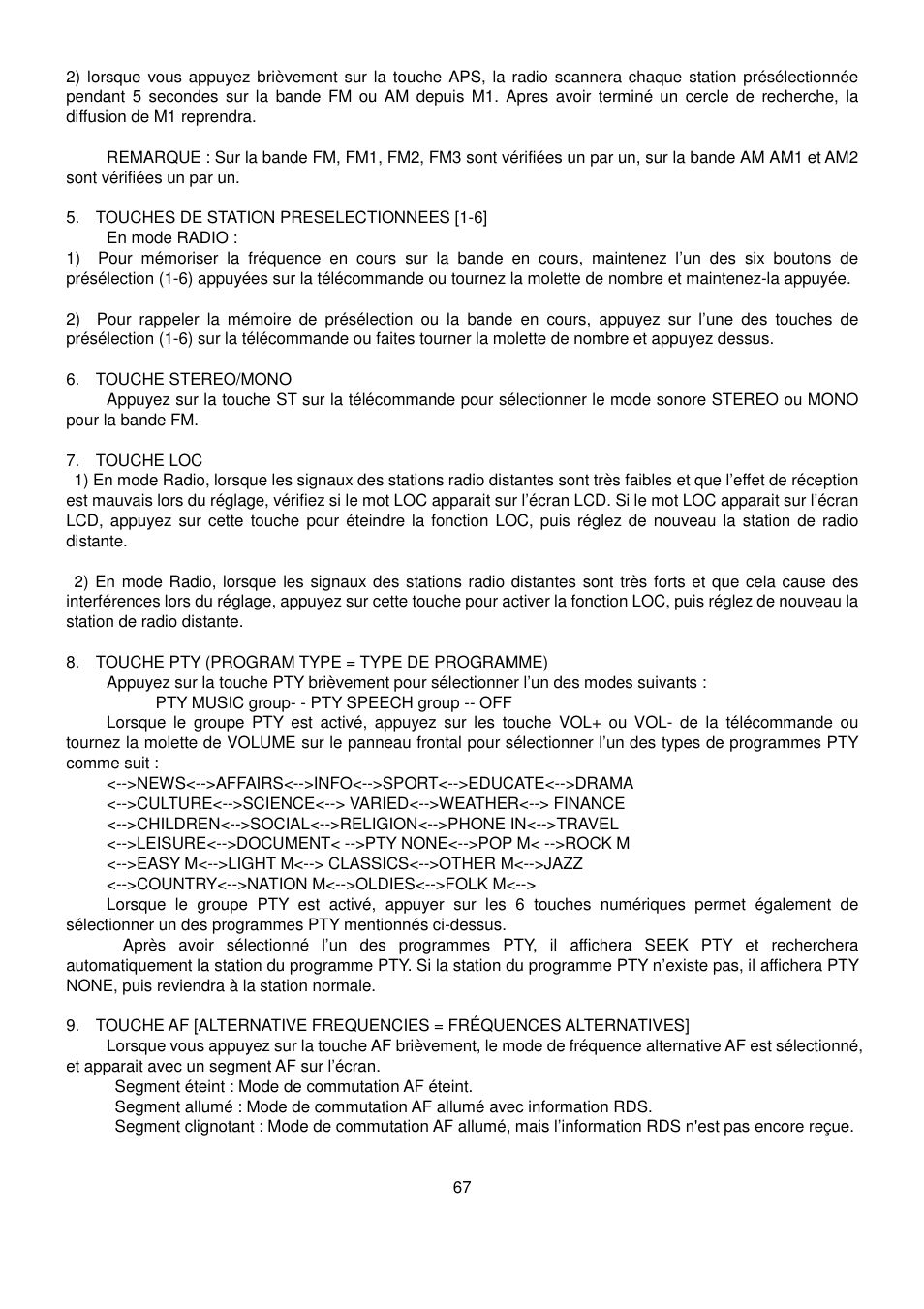 Lenco CS-470 DVD User Manual | Page 68 / 141