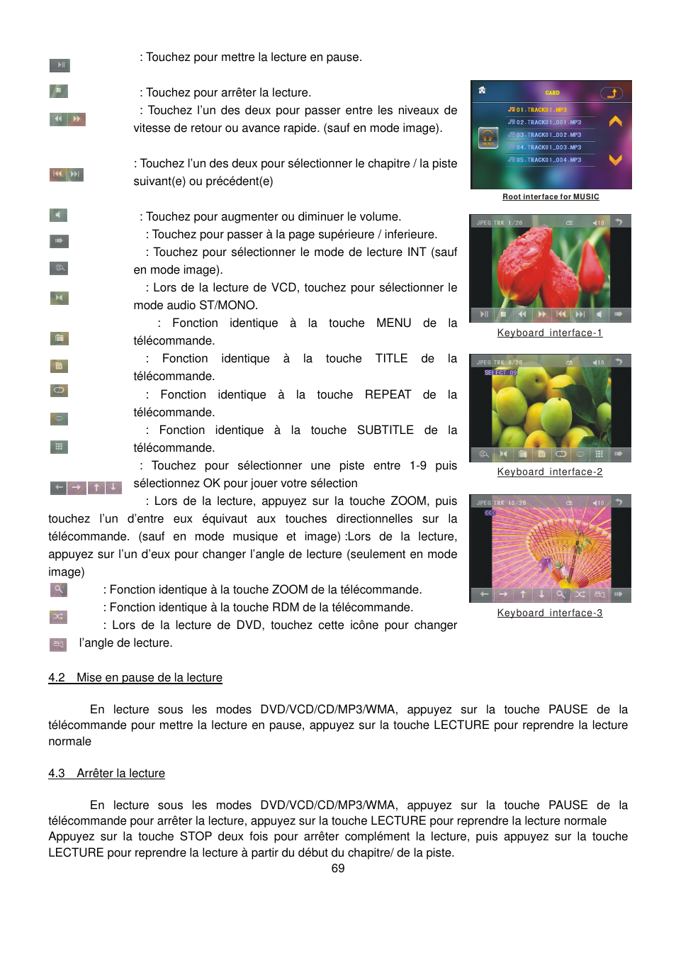 Lenco CS-470 DVD User Manual | Page 70 / 141