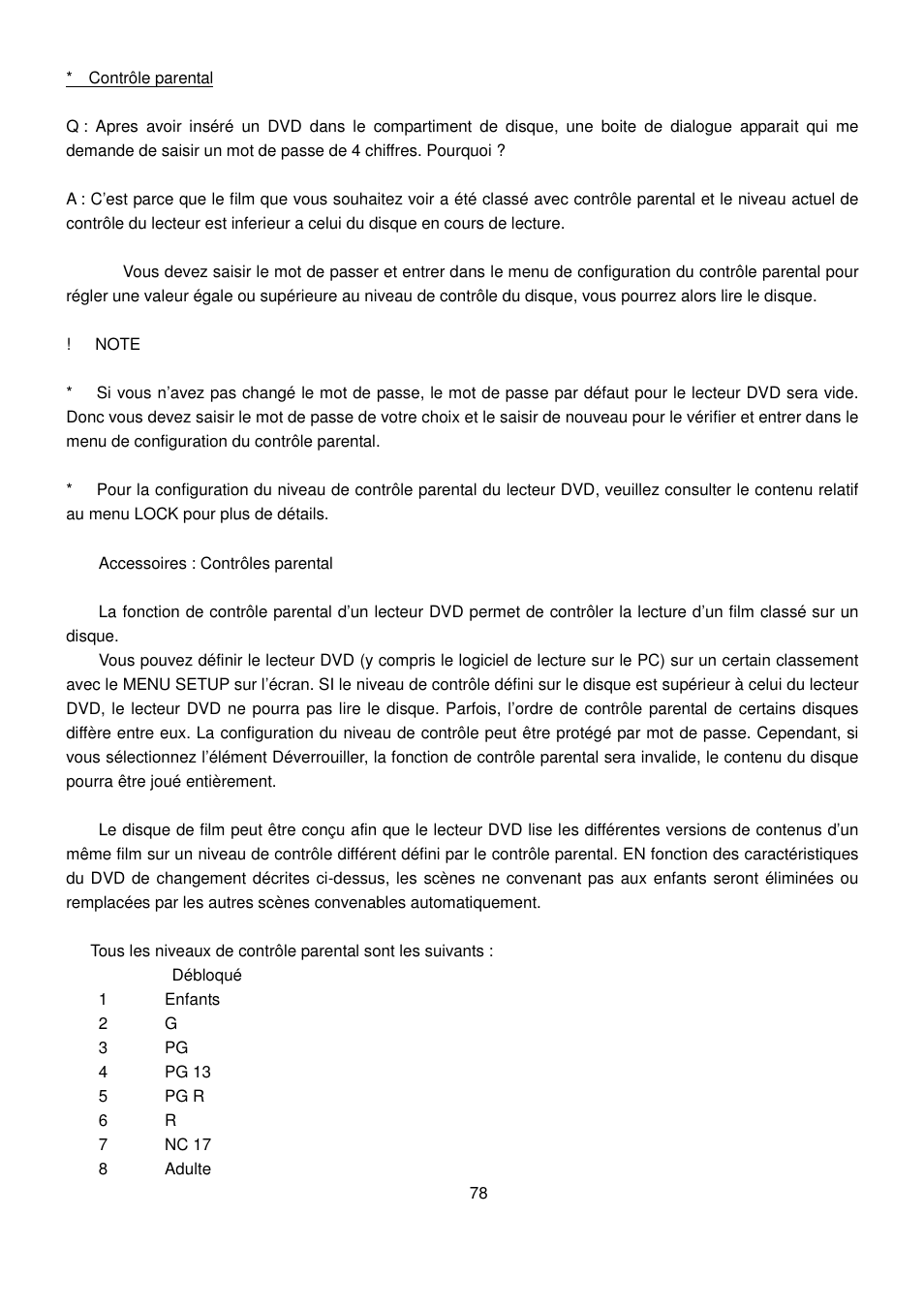 Lenco CS-470 DVD User Manual | Page 79 / 141