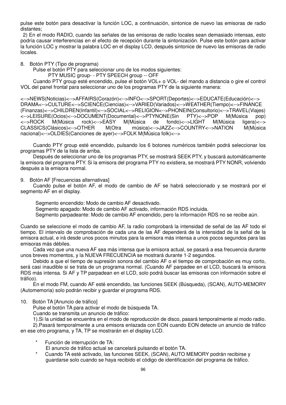 Lenco CS-470 DVD User Manual | Page 97 / 141