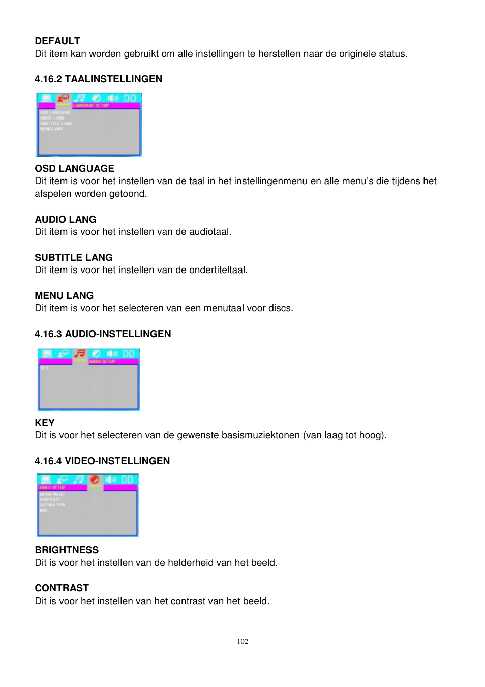 Lenco CS-472 User Manual | Page 103 / 108