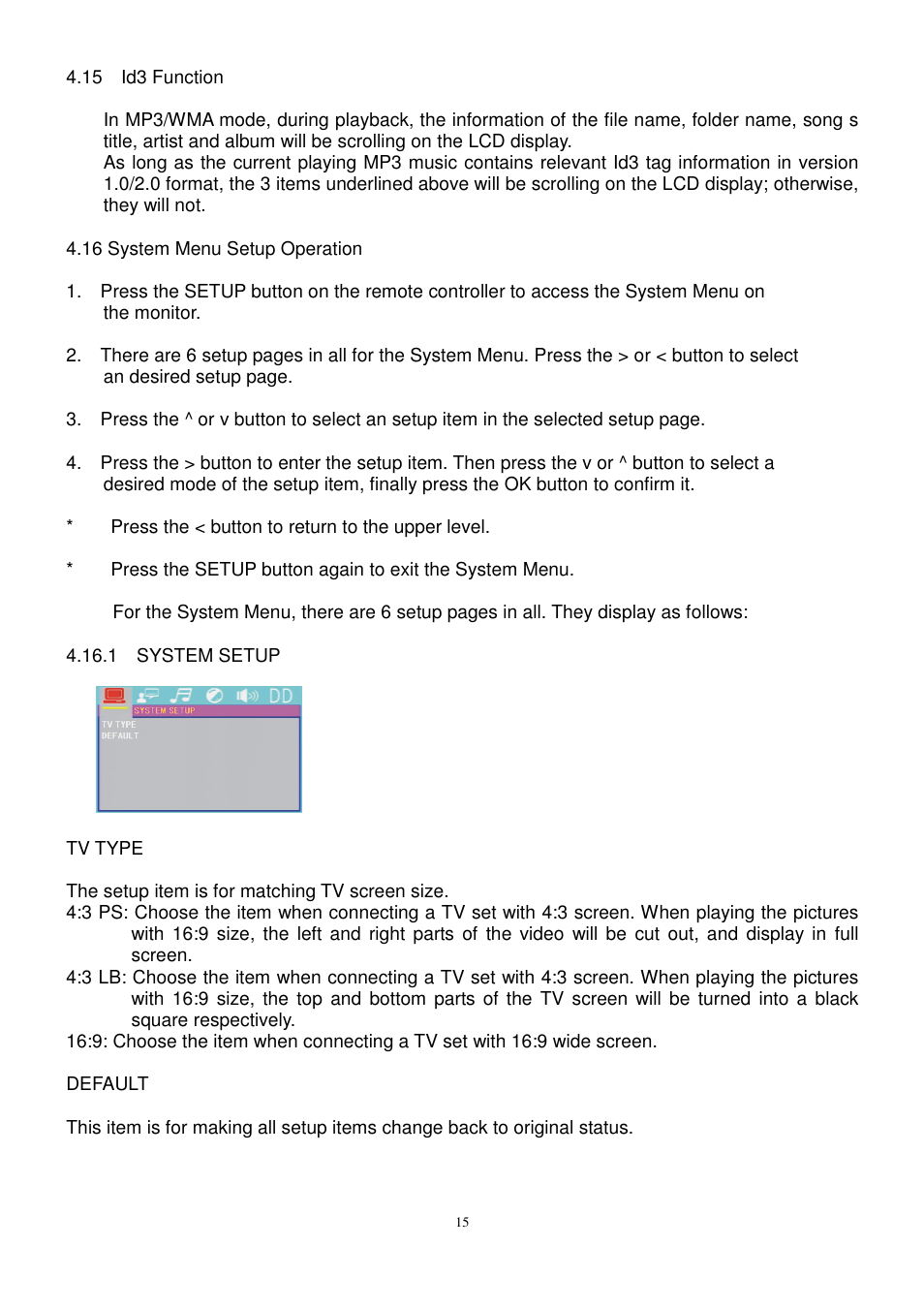 Lenco CS-472 User Manual | Page 16 / 108