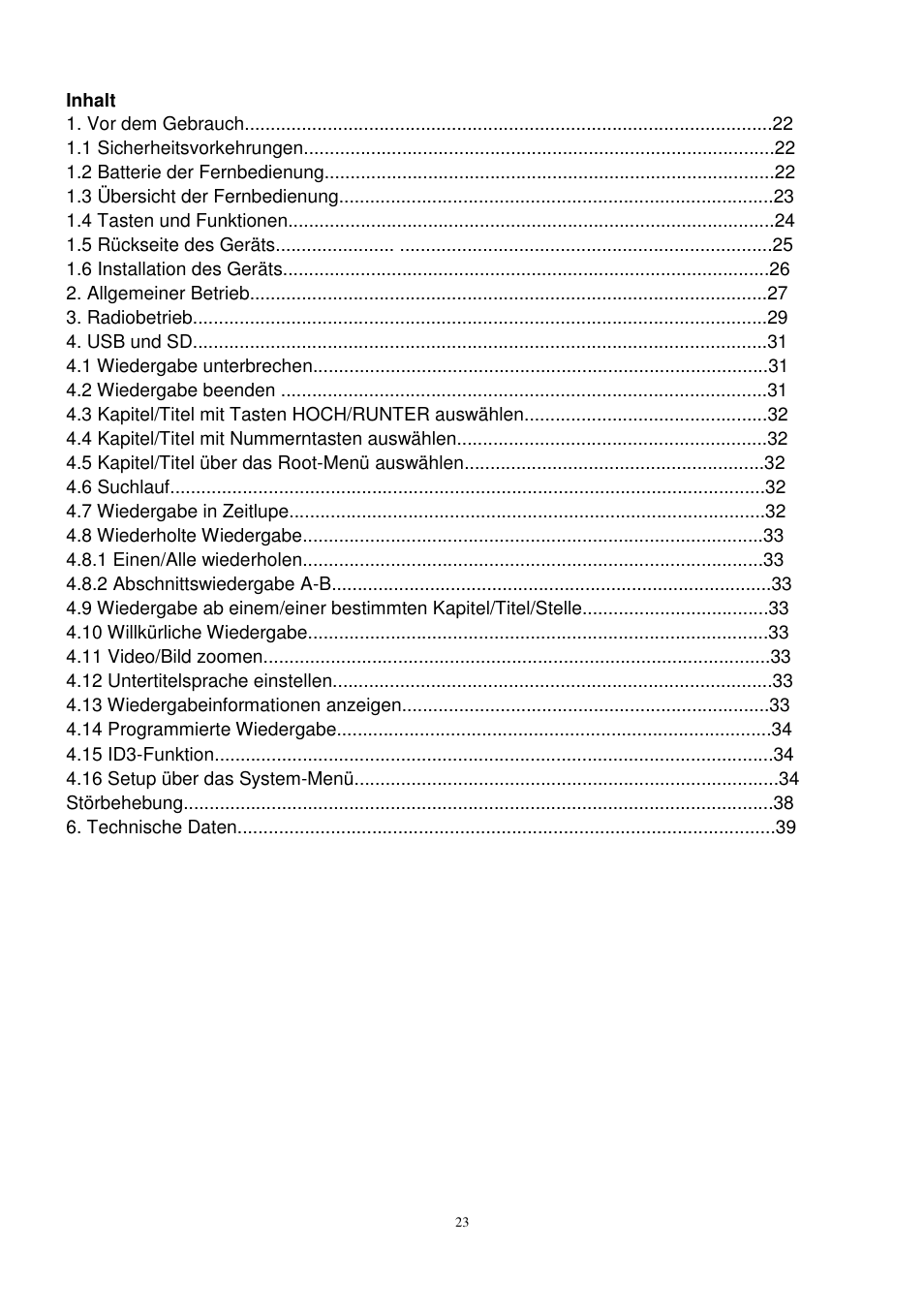 Lenco CS-472 User Manual | Page 24 / 108