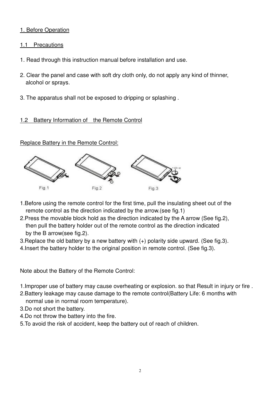 Lenco CS-472 User Manual | Page 3 / 108