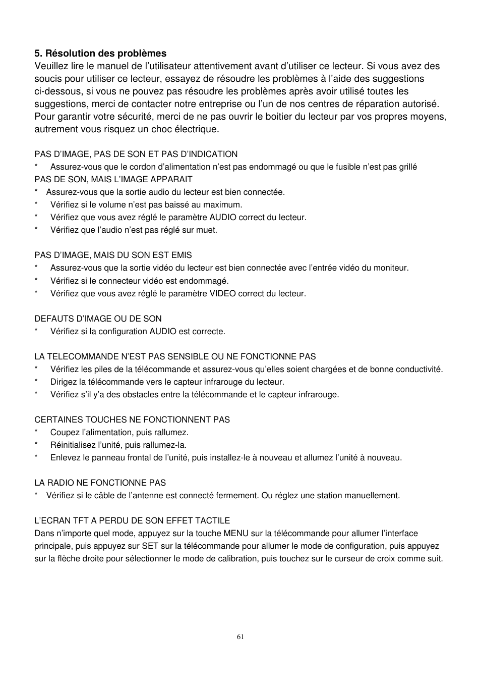 Lenco CS-472 User Manual | Page 62 / 108