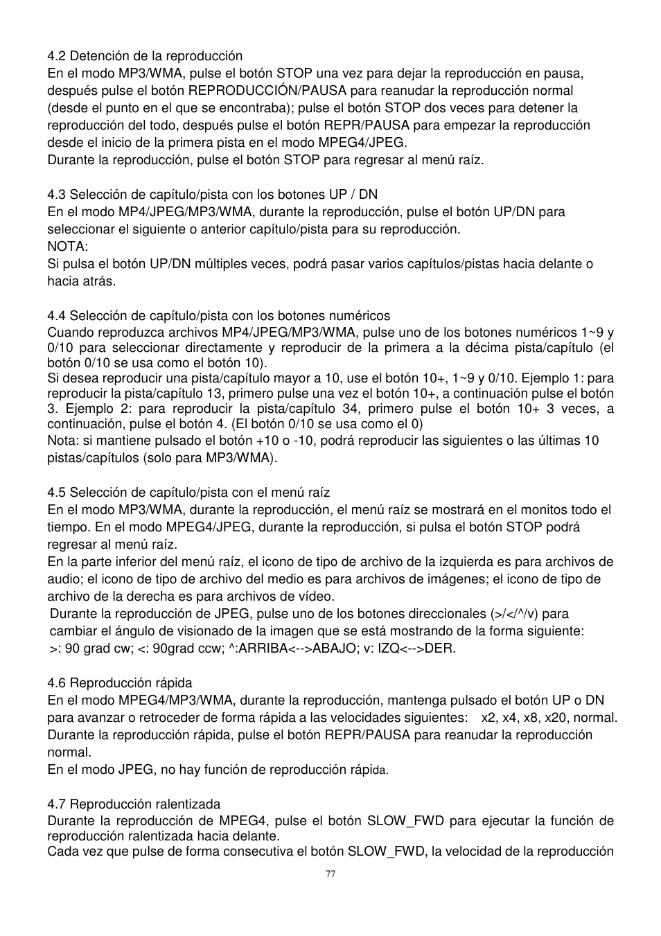 Lenco CS-472 User Manual | Page 78 / 108