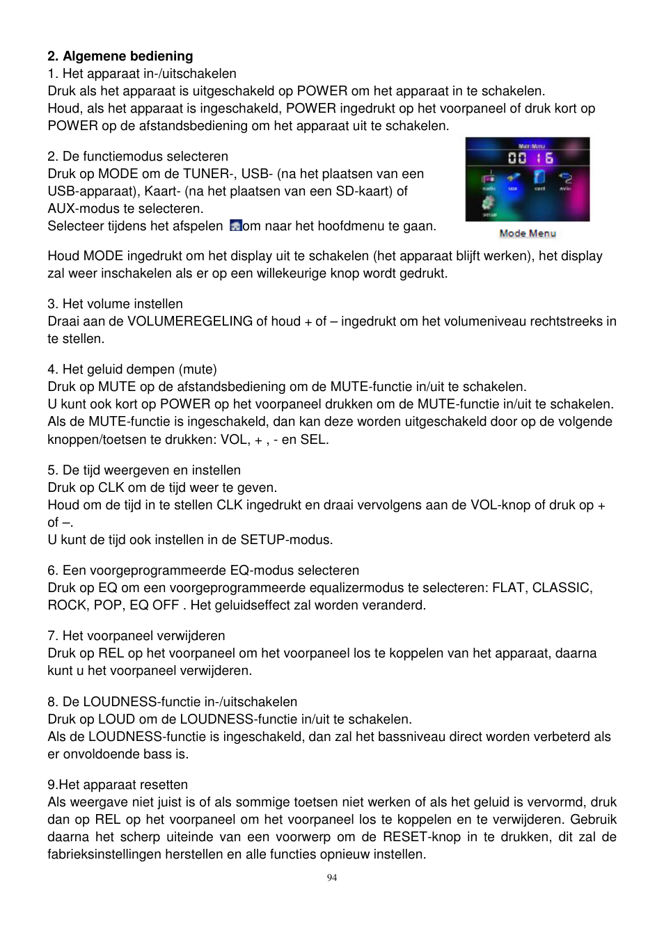 Lenco CS-472 User Manual | Page 95 / 108