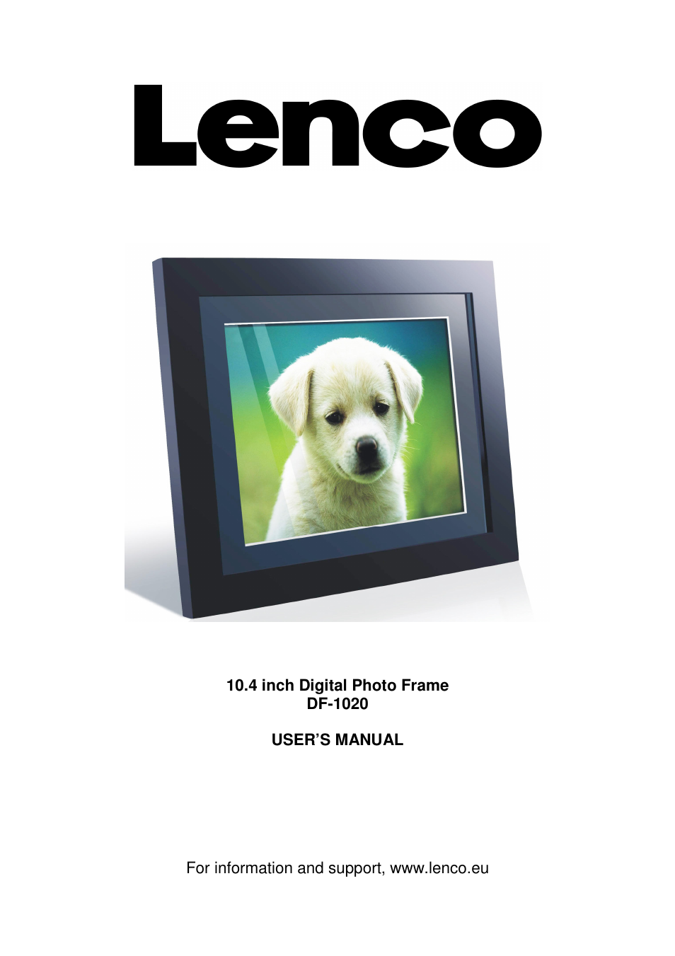 Lenco DF-1020 User Manual | 15 pages