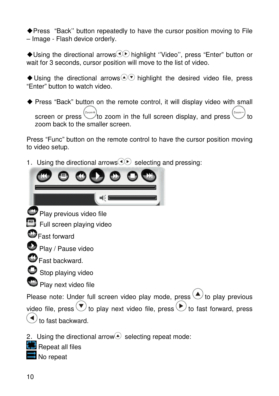 Lenco DF-1020 User Manual | Page 10 / 15