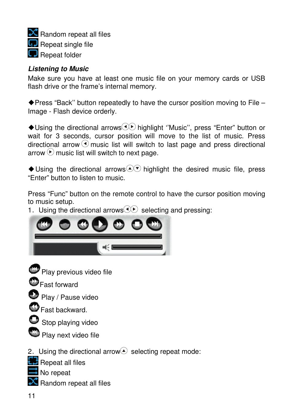 Lenco DF-1020 User Manual | Page 11 / 15