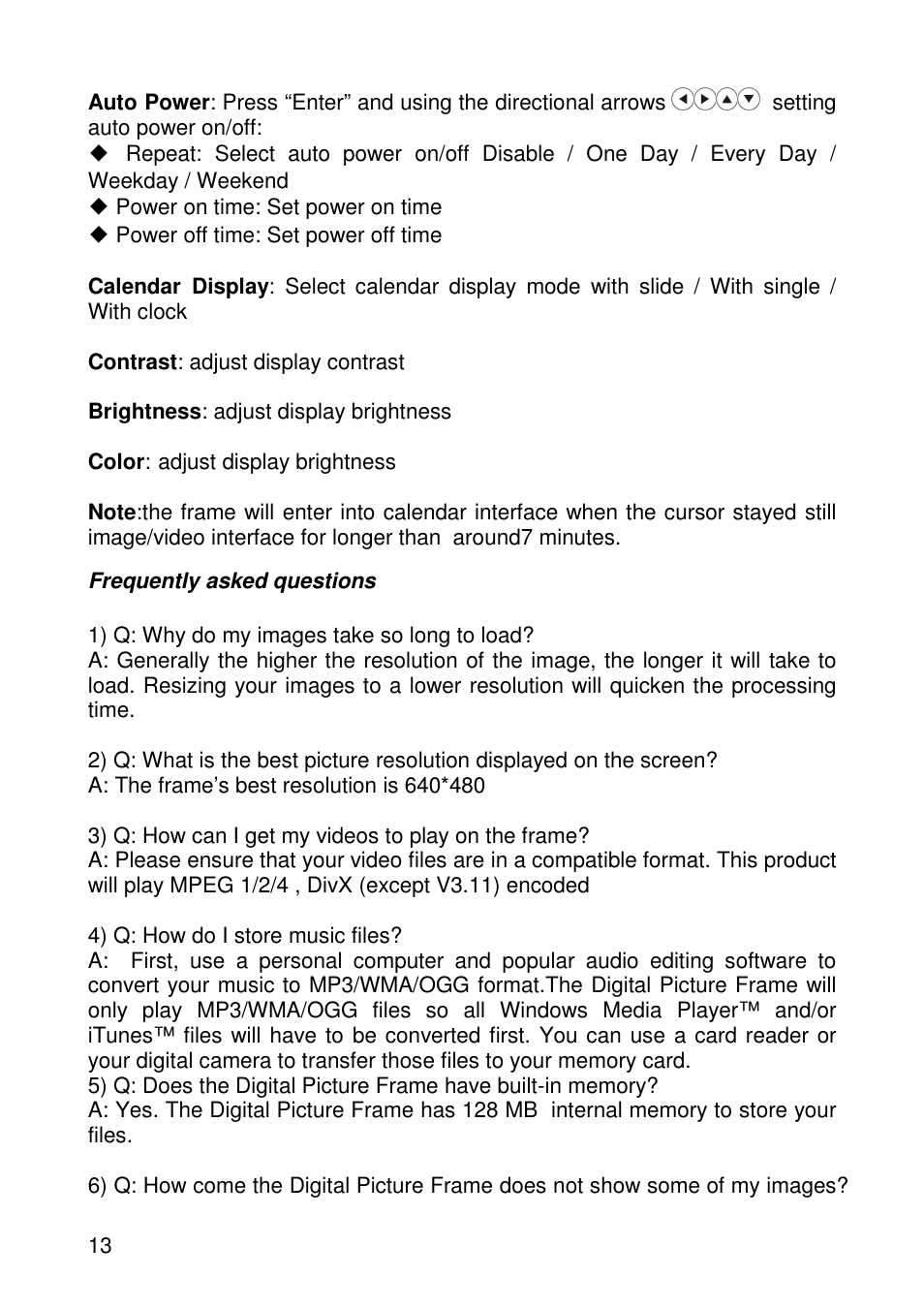 Lenco DF-1020 User Manual | Page 13 / 15