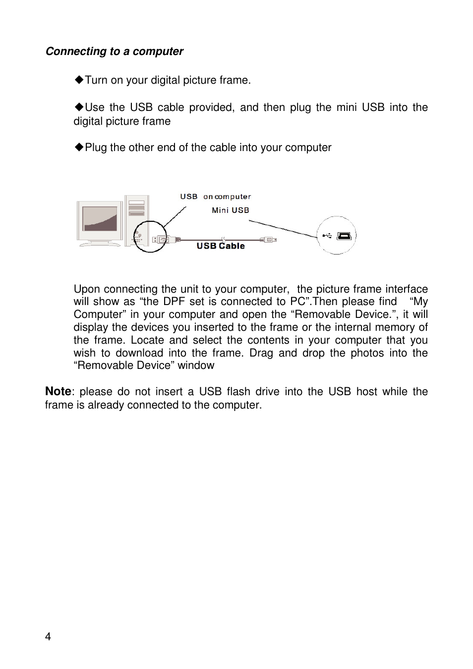 Lenco DF-1020 User Manual | Page 4 / 15