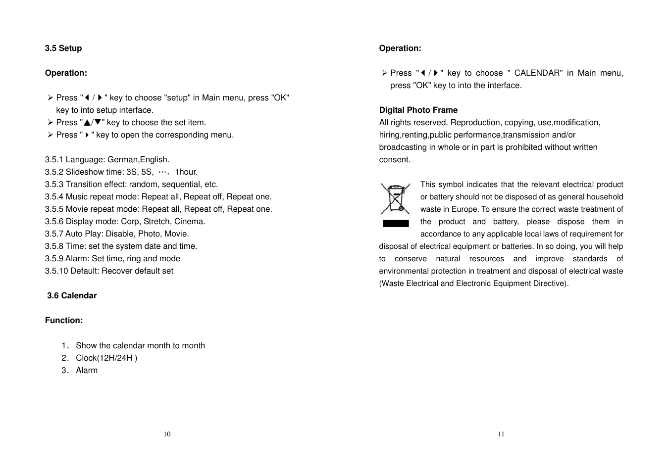 Lenco DF-1031 User Manual | Page 6 / 6
