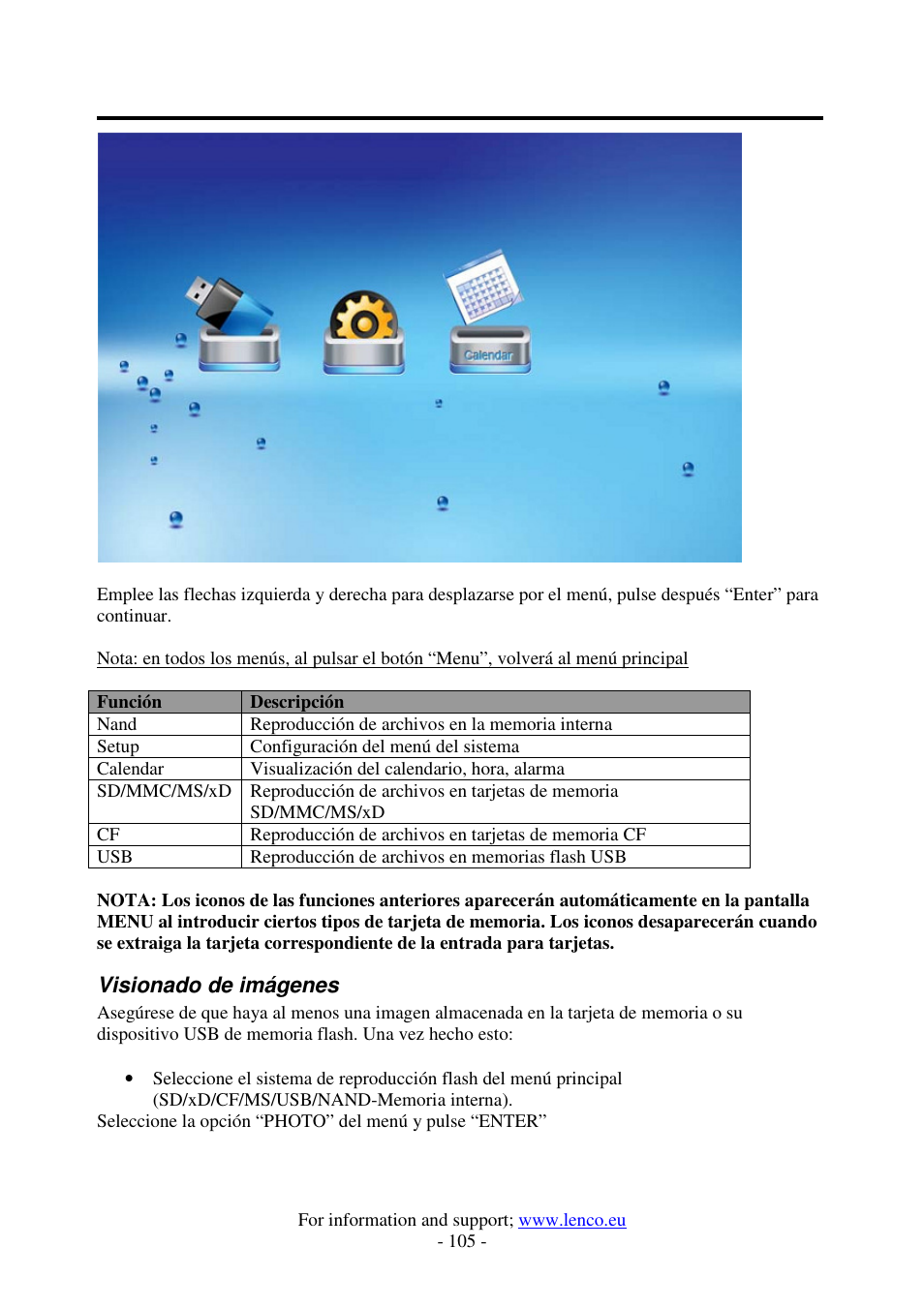 Lenco DF-1520 User Manual | Page 109 / 123