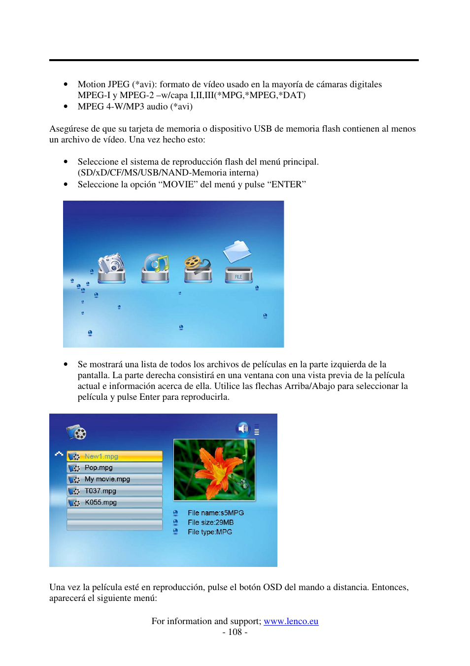 Lenco DF-1520 User Manual | Page 112 / 123