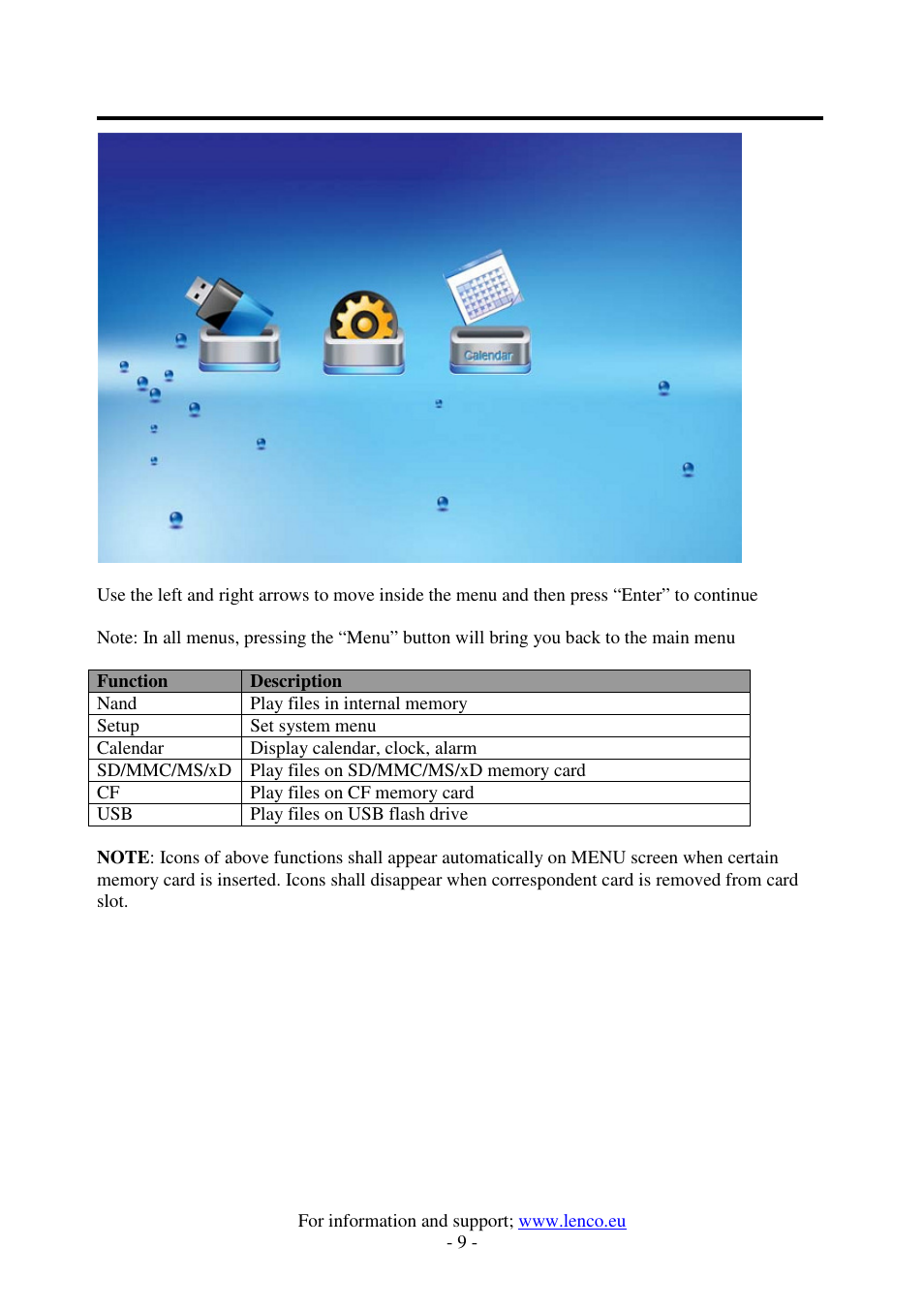 Lenco DF-1520 User Manual | Page 13 / 123