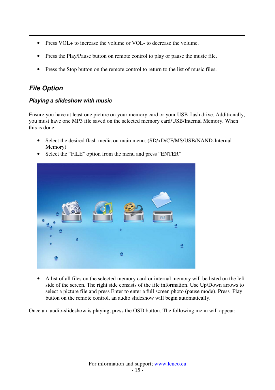 Lenco DF-1520 User Manual | Page 19 / 123