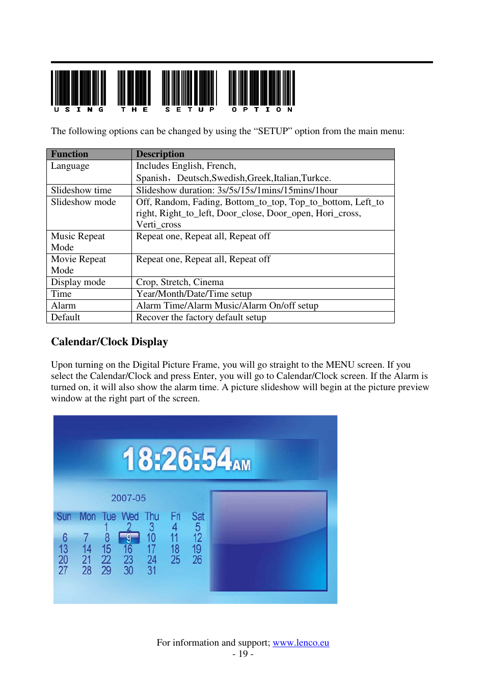 Lenco DF-1520 User Manual | Page 23 / 123