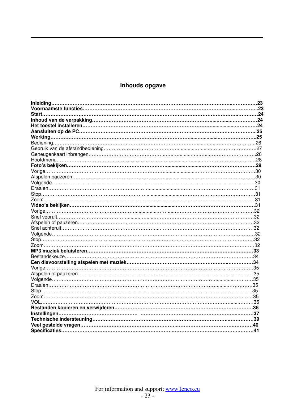 Lenco DF-1520 User Manual | Page 27 / 123