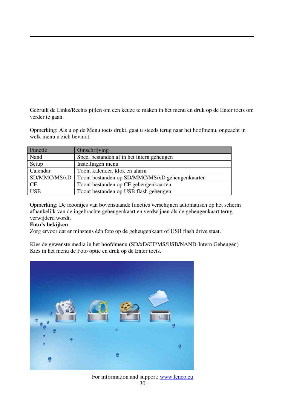 Lenco DF-1520 User Manual | Page 34 / 123