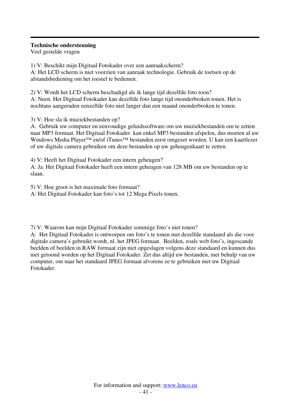 Lenco DF-1520 User Manual | Page 45 / 123