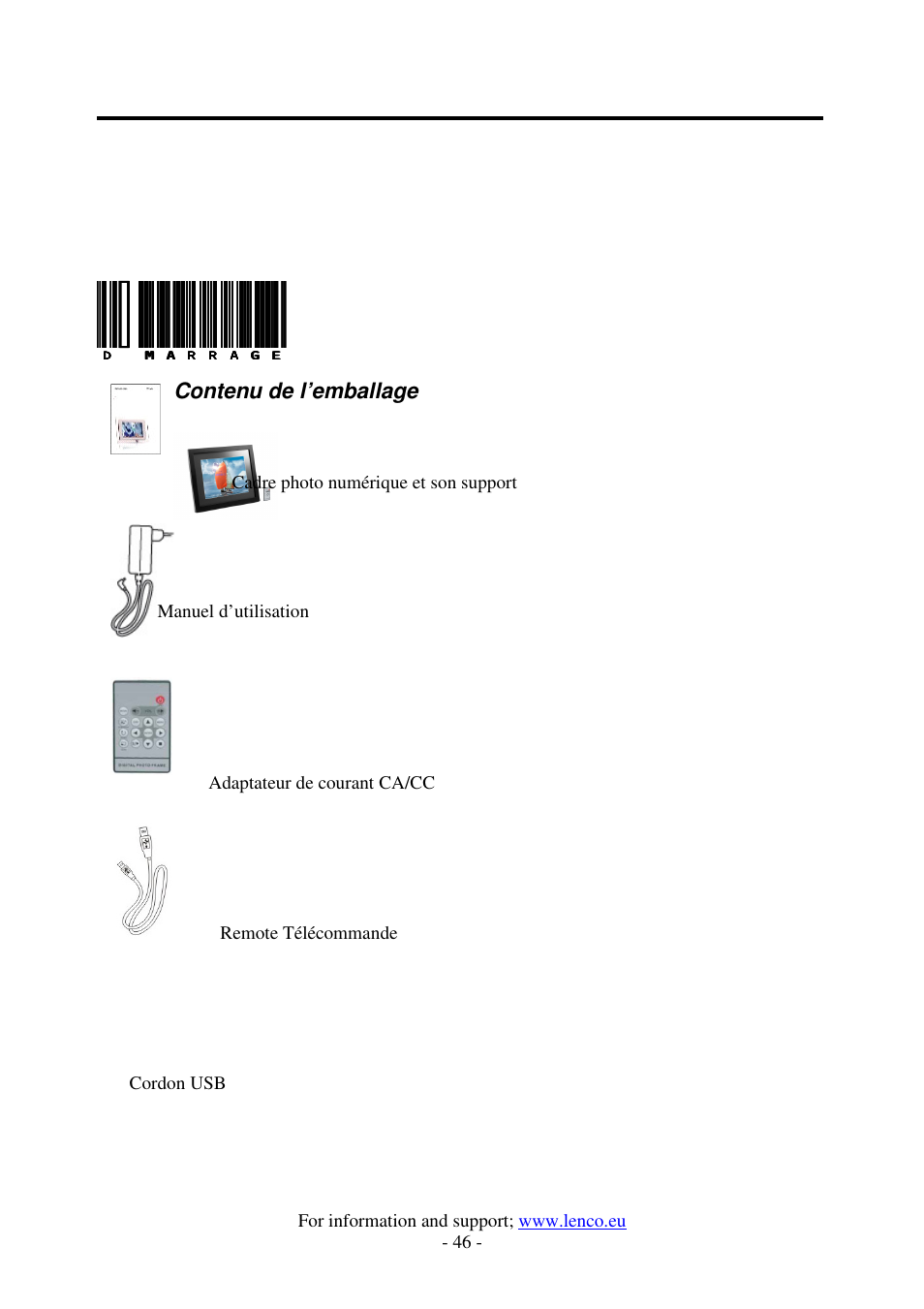 Lenco DF-1520 User Manual | Page 50 / 123