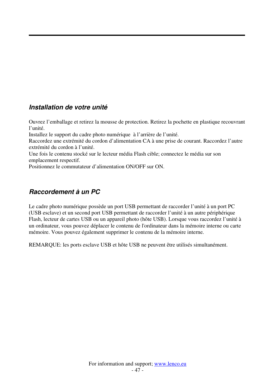 Lenco DF-1520 User Manual | Page 51 / 123