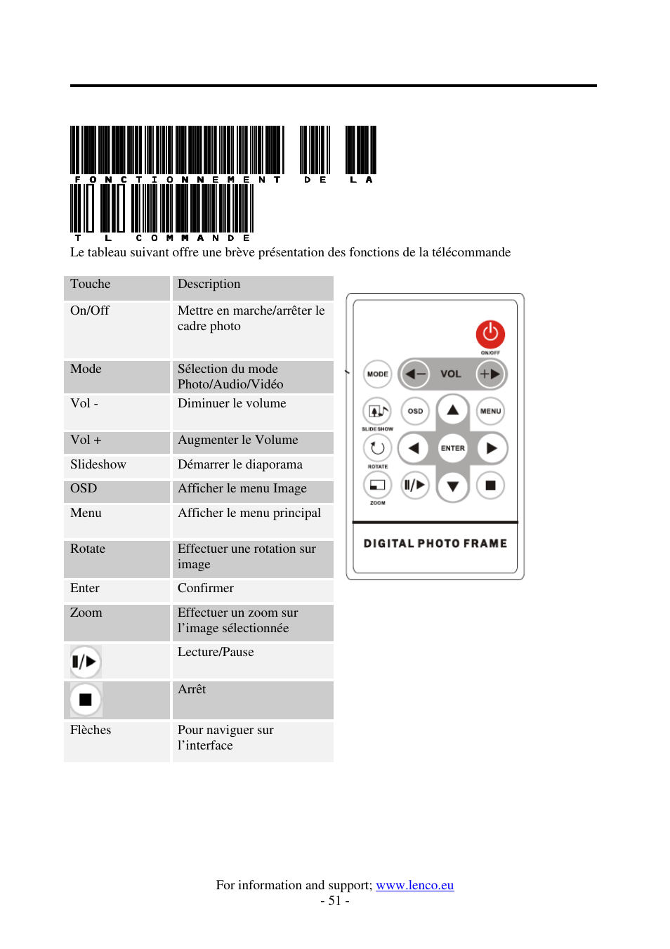 Lenco DF-1520 User Manual | Page 55 / 123