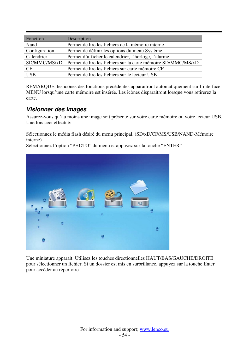 Lenco DF-1520 User Manual | Page 58 / 123