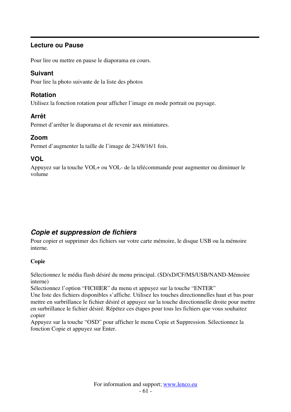 Lenco DF-1520 User Manual | Page 65 / 123