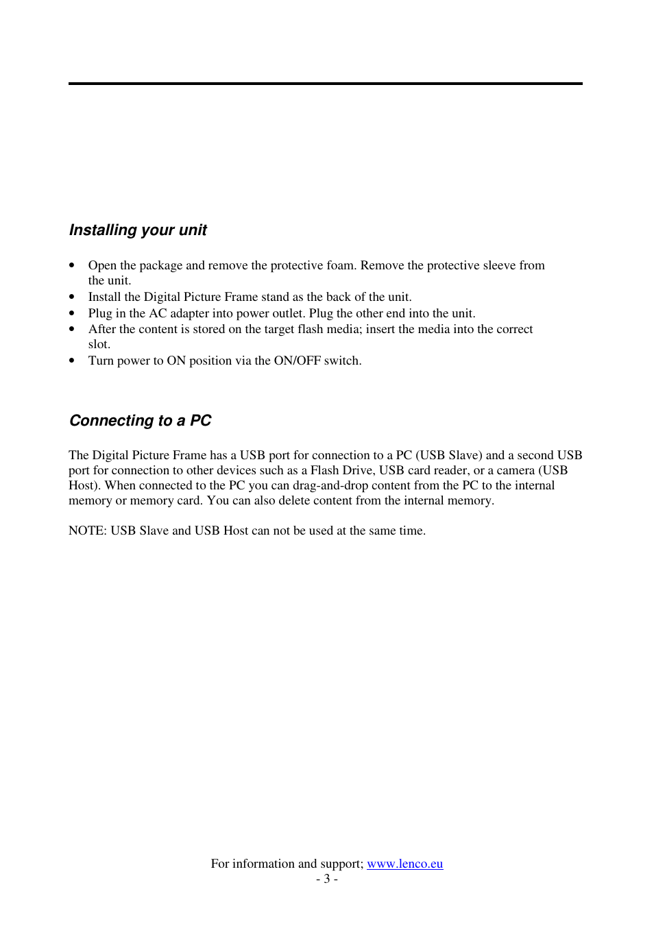 Lenco DF-1520 User Manual | Page 7 / 123