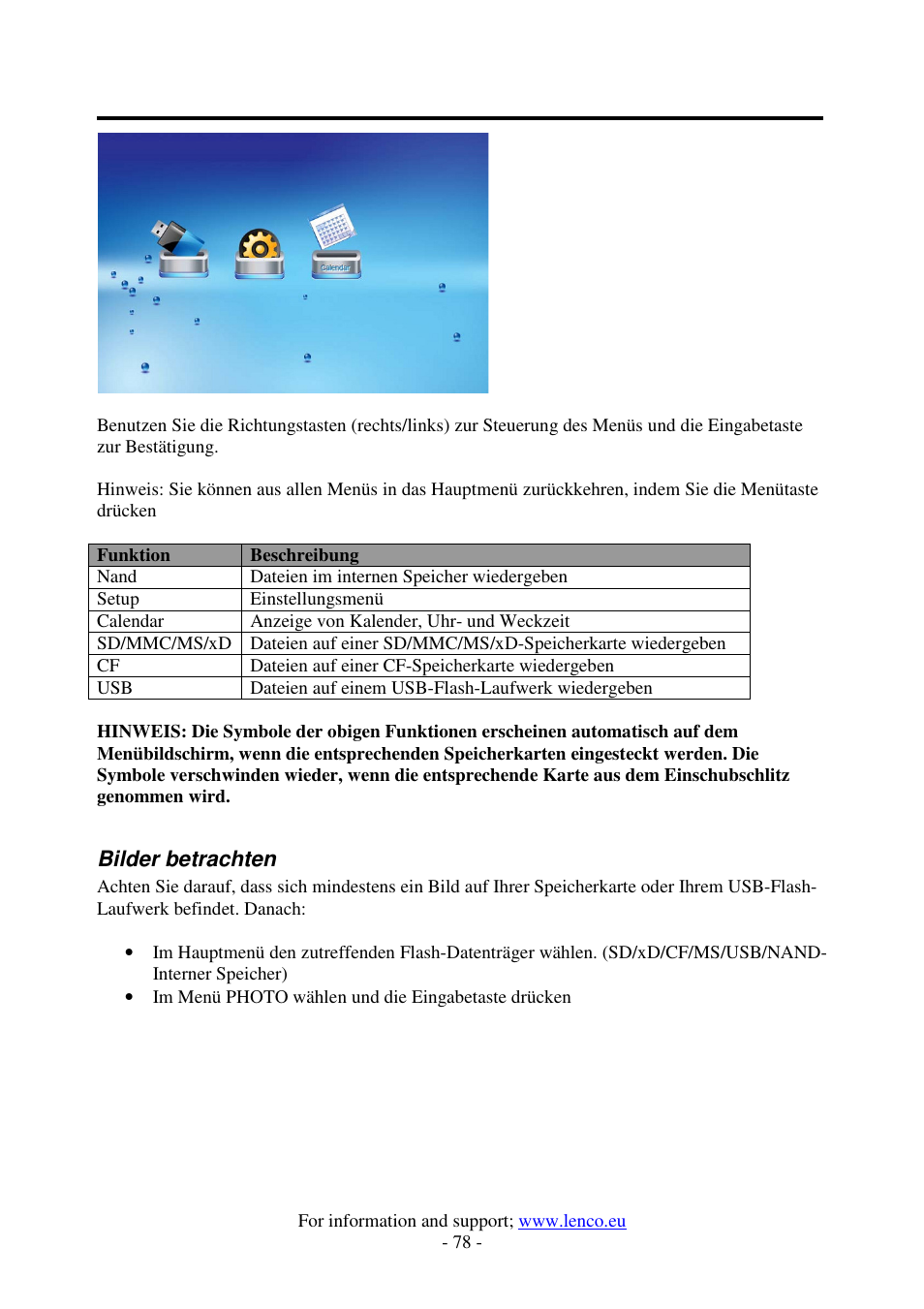 Lenco DF-1520 User Manual | Page 82 / 123