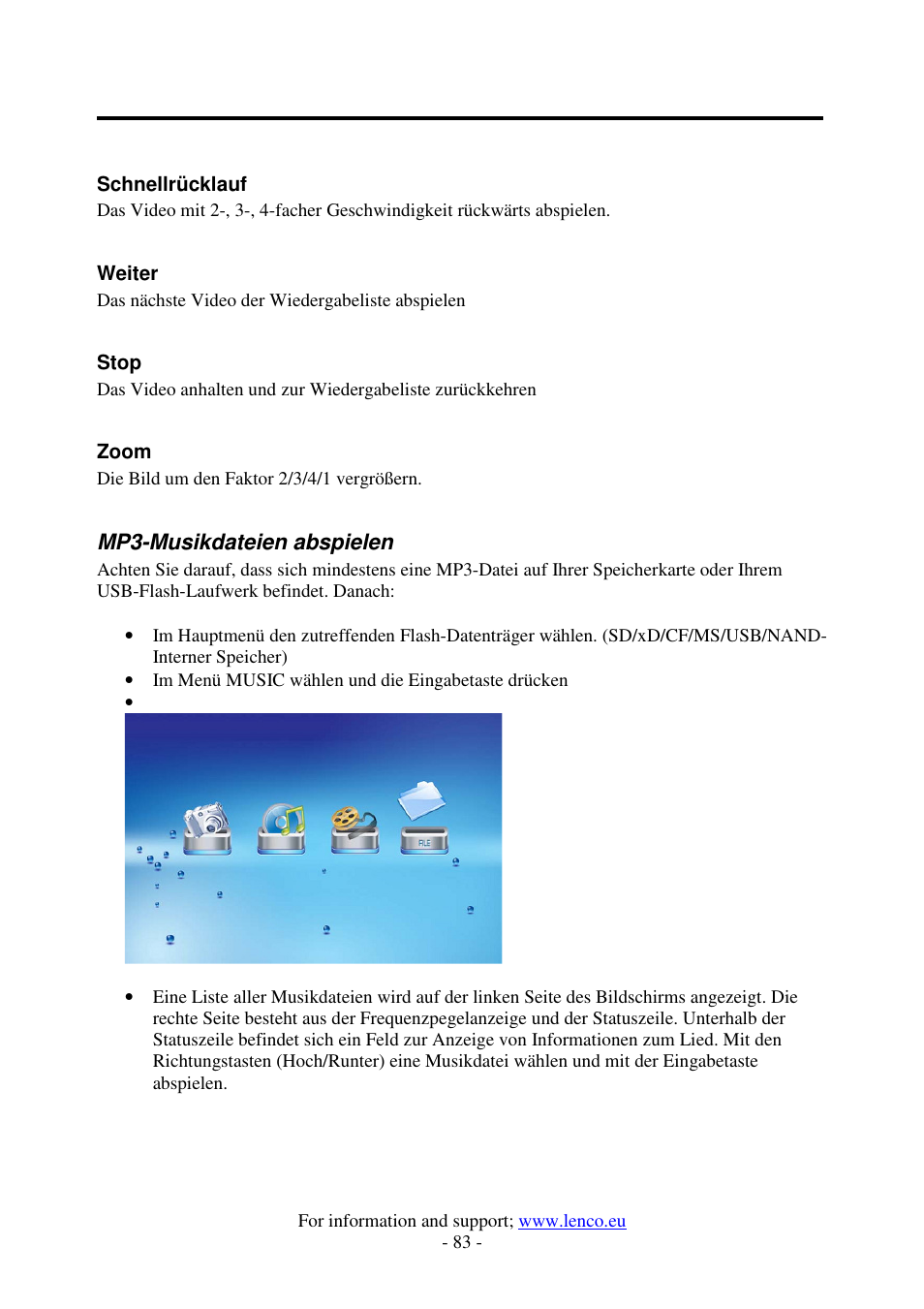 Lenco DF-1520 User Manual | Page 87 / 123