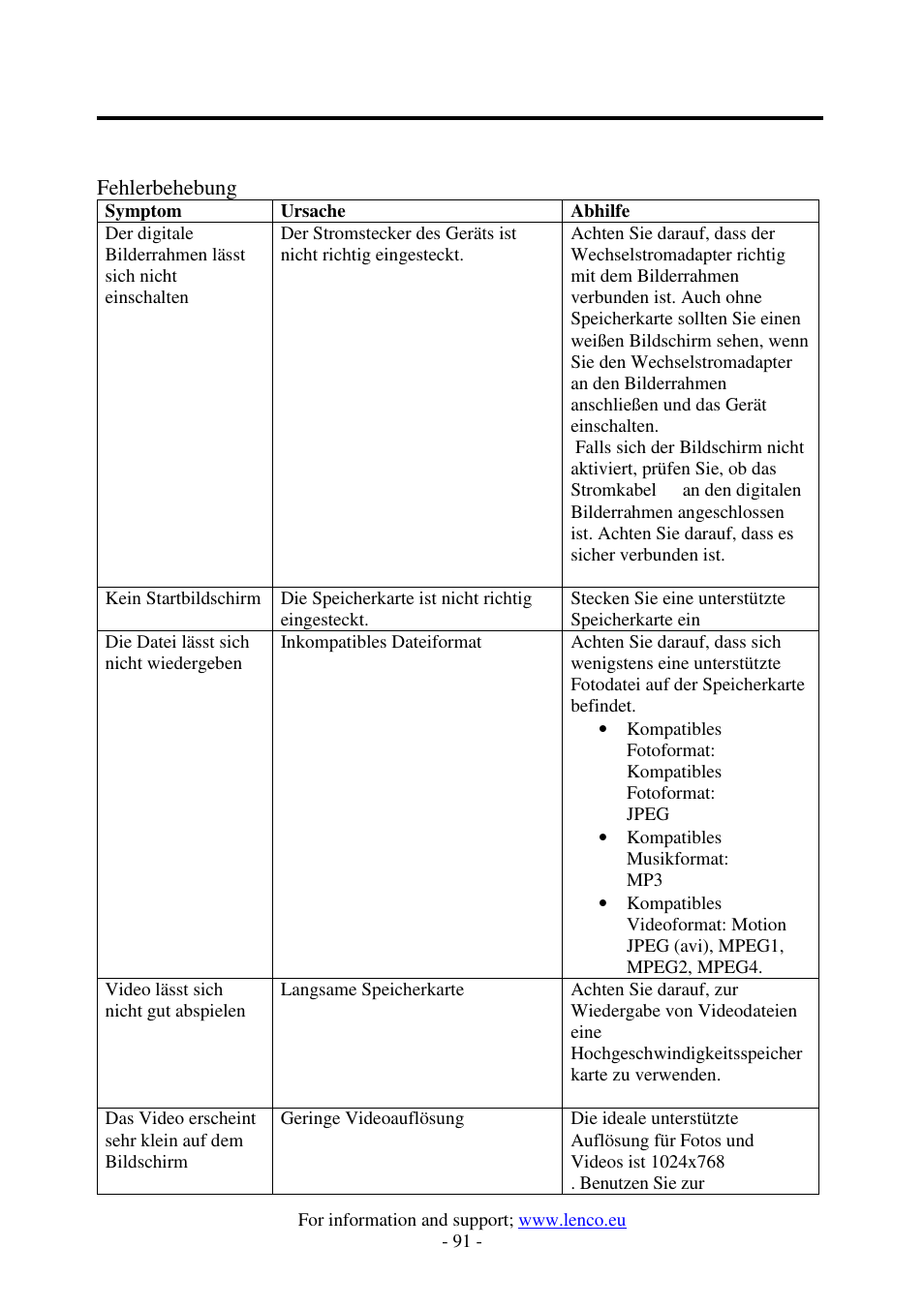 Lenco DF-1520 User Manual | Page 95 / 123