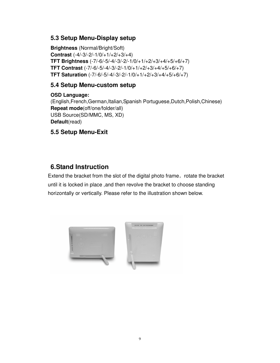 Lenco DF-705 User Manual | Page 9 / 10