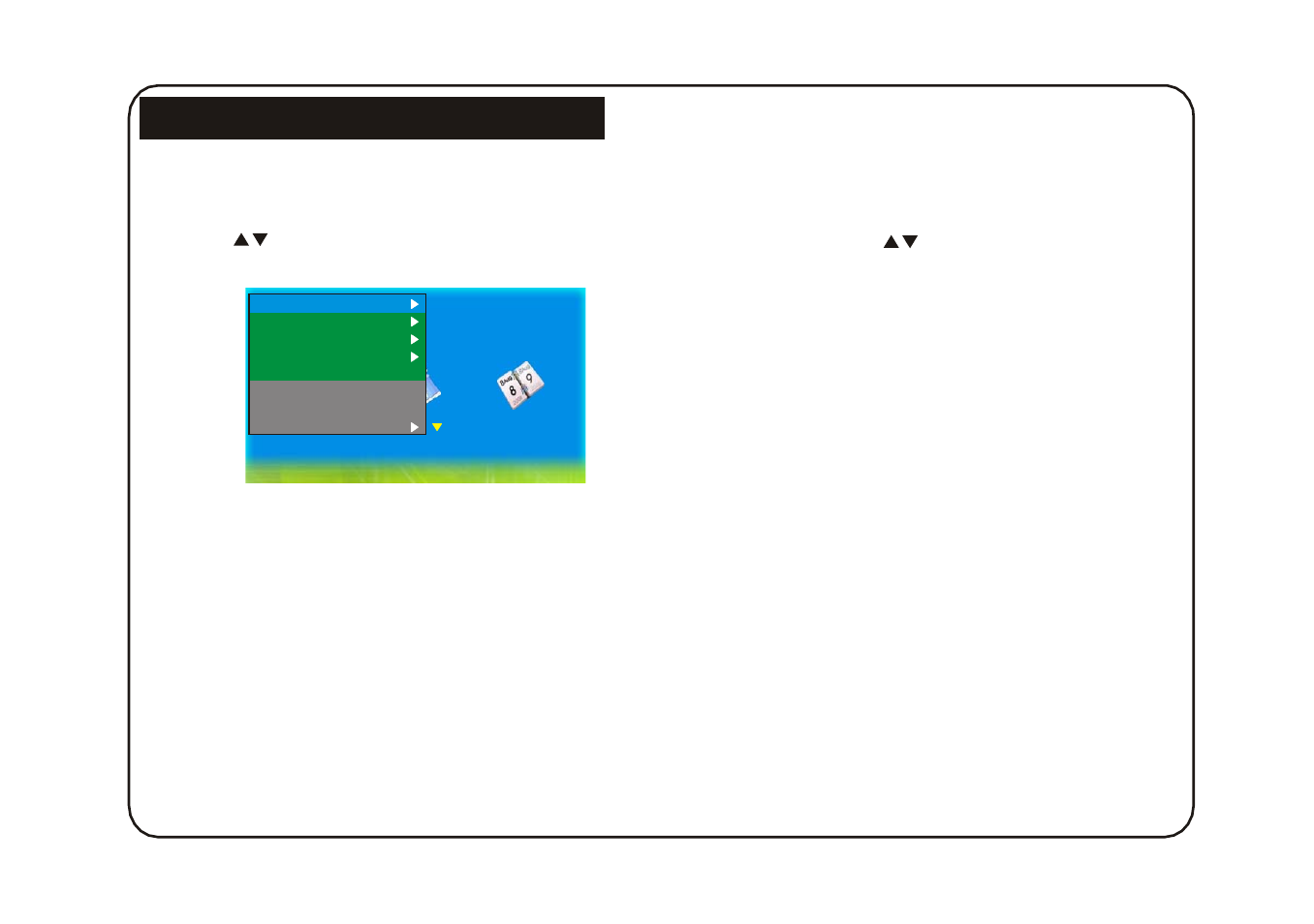 Setup | Lenco DF-706 User Manual | Page 9 / 12