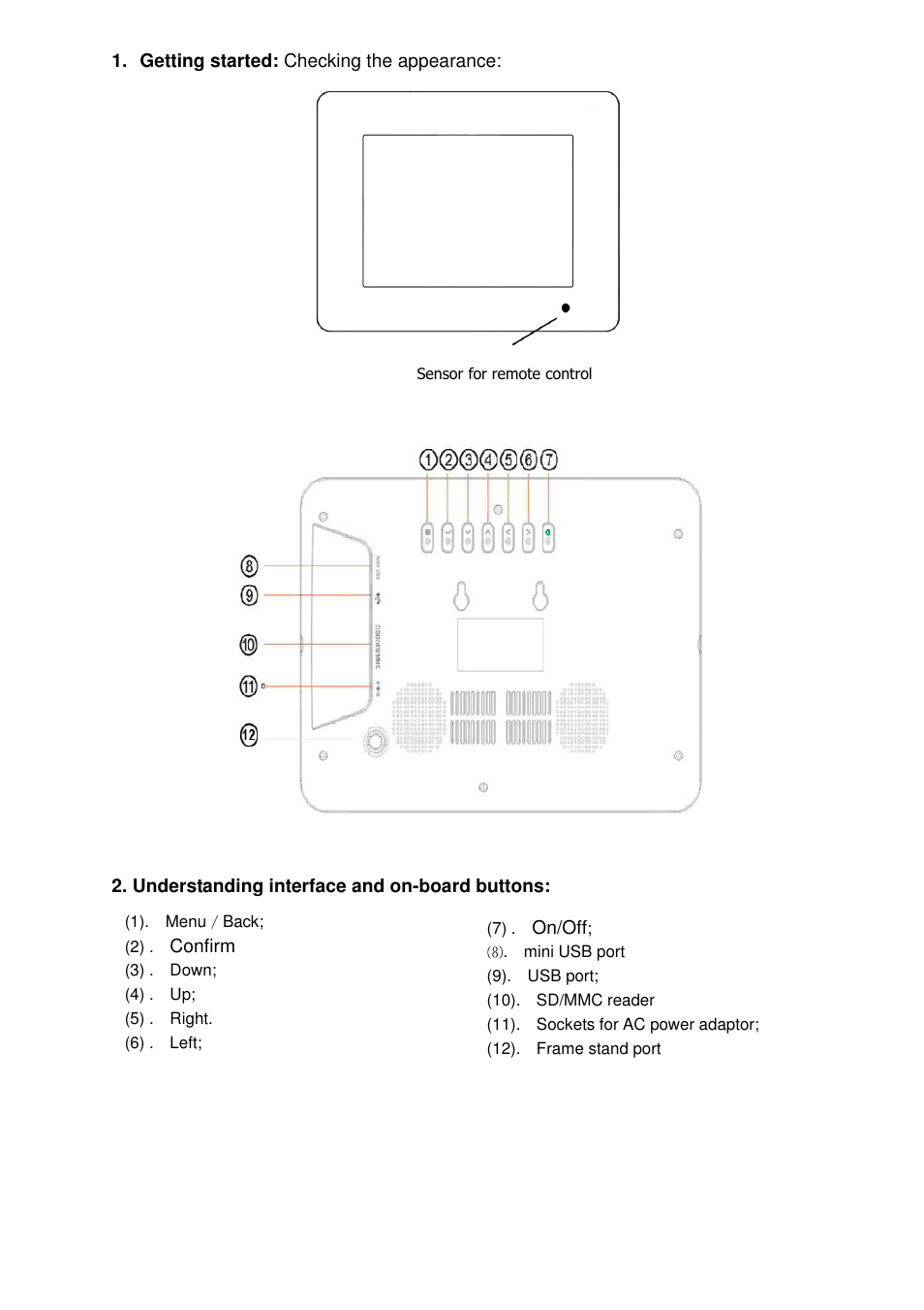 Lenco DF-831 User Manual | Page 2 / 8