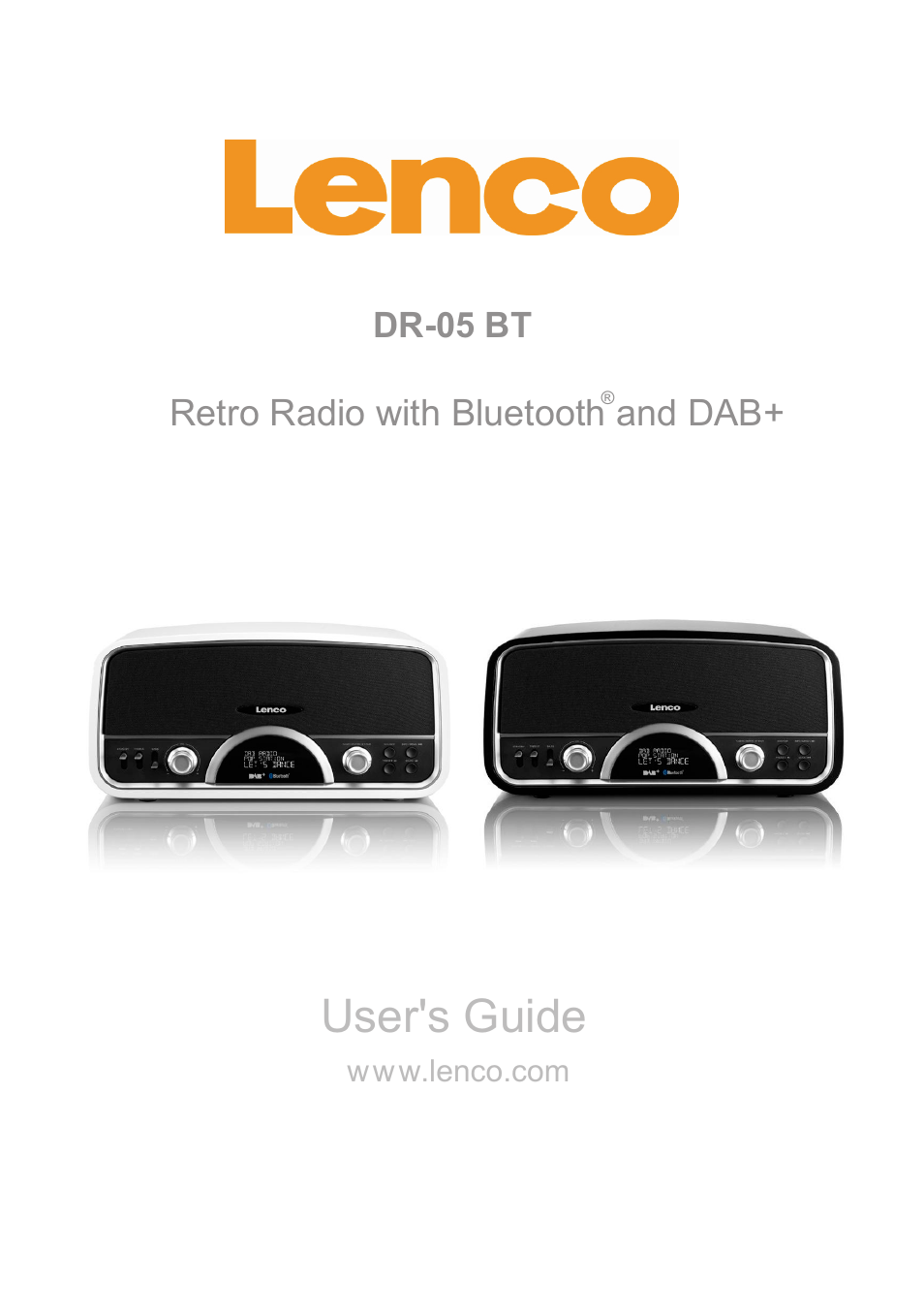 Lenco DR-05-BT User Manual | 91 pages