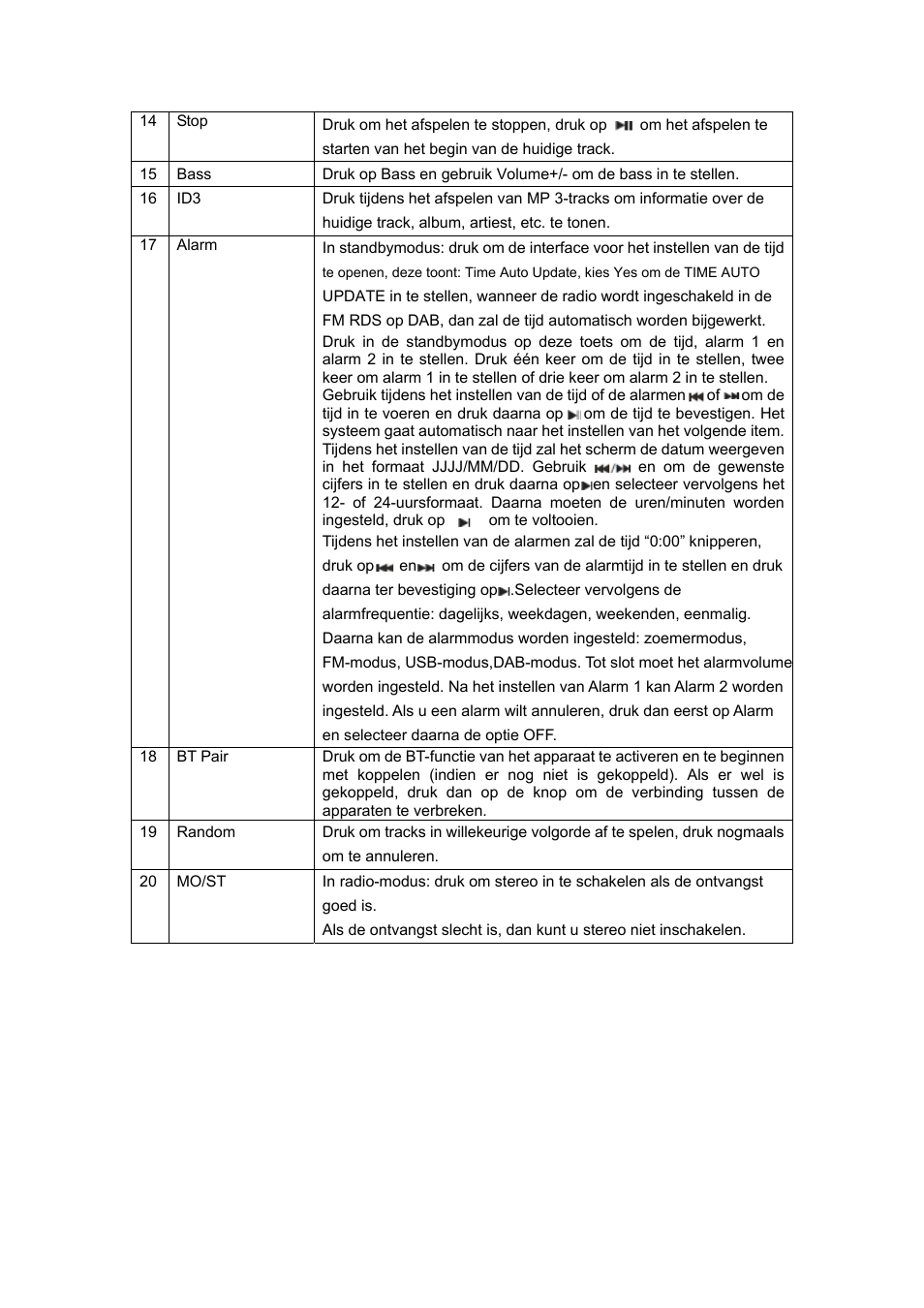 Lenco DR-05-BT User Manual | Page 43 / 91