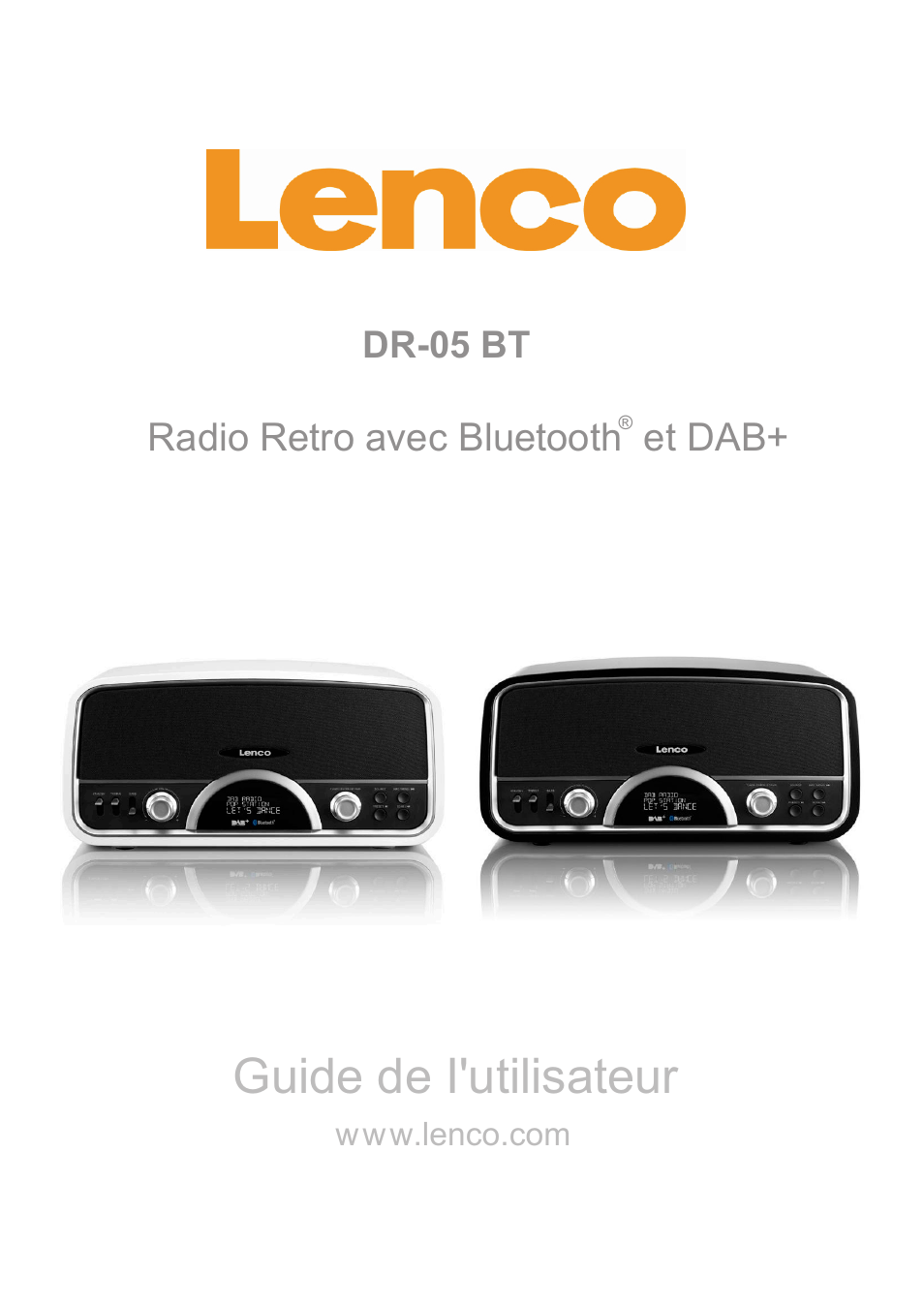 Um_dr-05 bt_fr, Guide de i'utilisateur, Radio retro avec bluetooth et dab | Dr-05 bt | Lenco DR-05-BT User Manual | Page 54 / 91