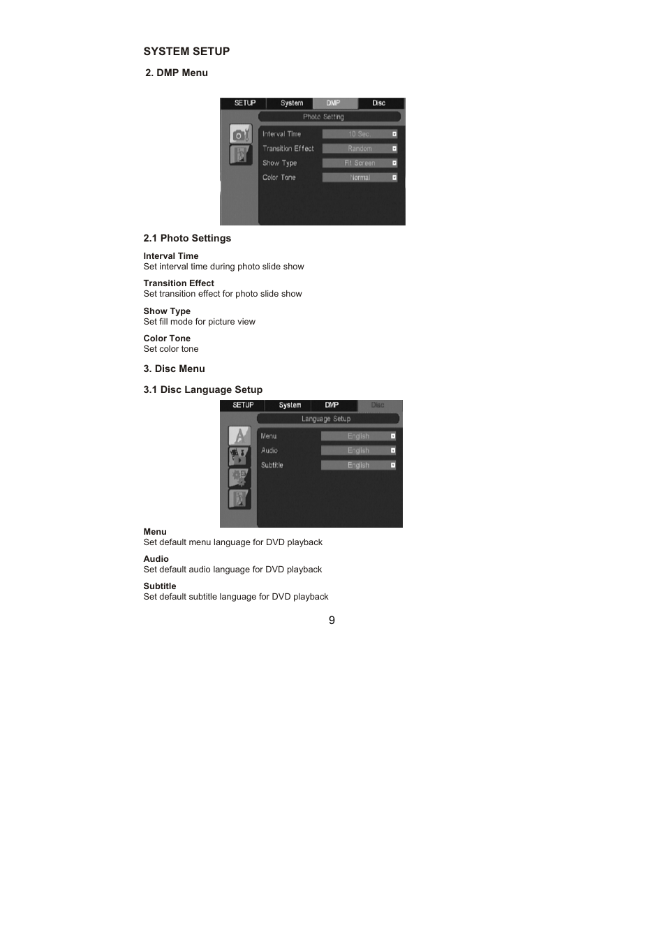 Lenco DVD-322 User Manual | Page 10 / 81