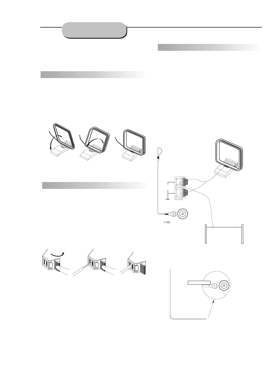 Connecting antenna | Lenco DVD-517 H User Manual | Page 14 / 195