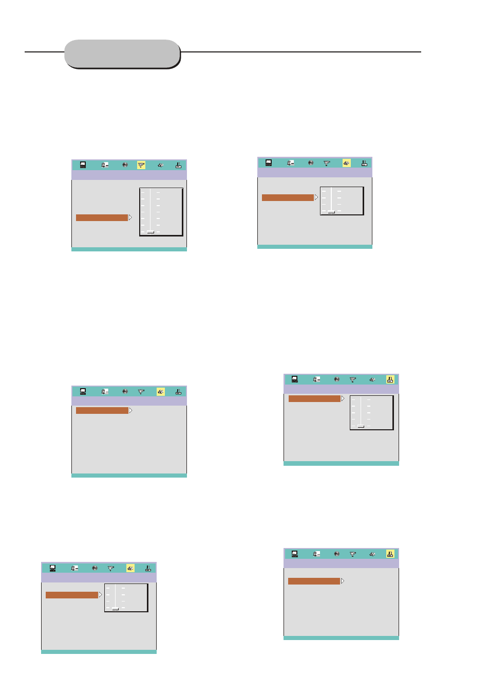 System setup, 5 speaker setup, 6 digital setup | Lenco DVD-517 H User Manual | Page 25 / 195